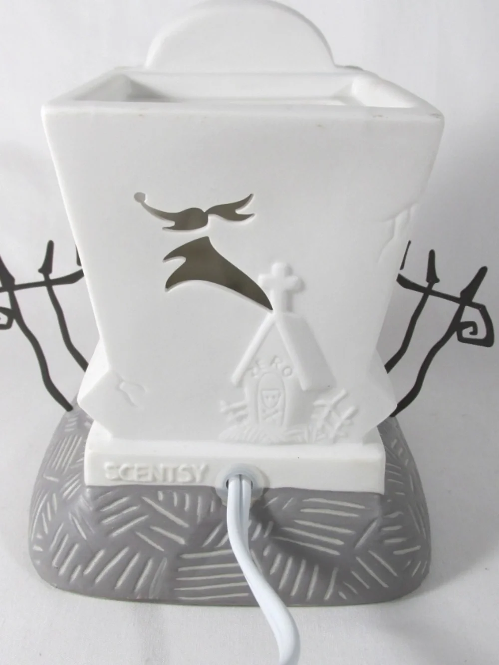 Scentsy Jack Skellington Pumpkin King Wax Warmer Nightmare Before Christmas